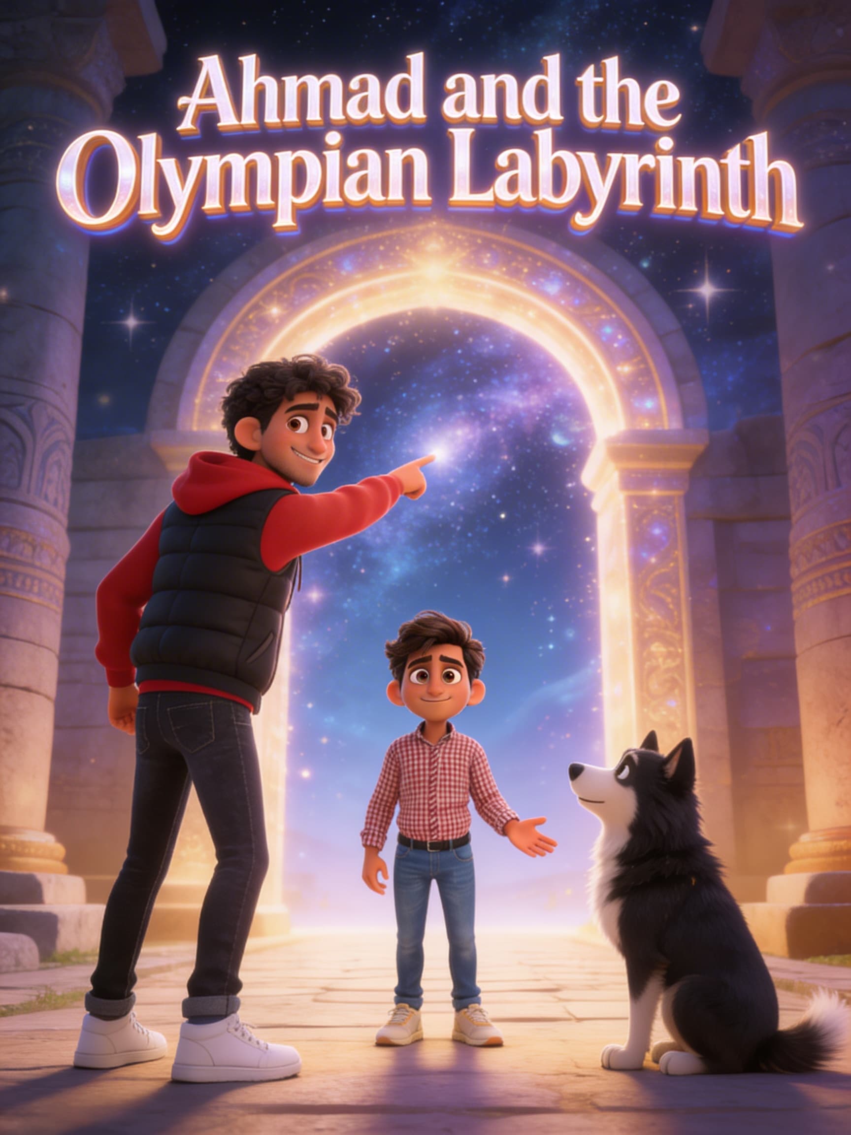 Ahmad and the Olympian Labyrinth cover