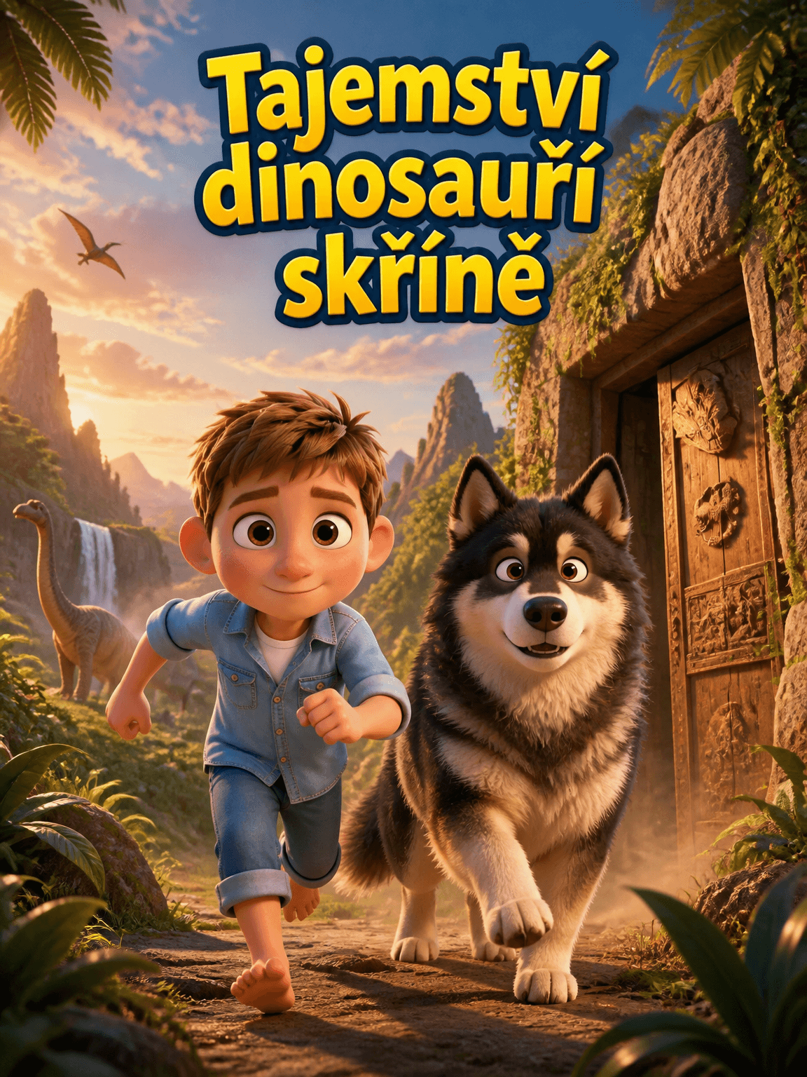 Tajemství dinosauří skříně cover